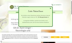 Dr. Karin Unger Webseite
