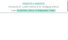 Dr. Wolfgang Niehus Webseite