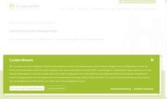 Dr. Katja Novak Webseite