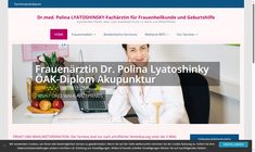 Dr. Polina Lyatoshinsky Webseite