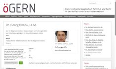 Dr. Georg Dimou LL.M. Webseite