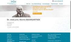 DI DDr. Martin Baumgartner Webseite