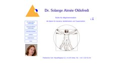 Dr. Solange-Aimee Oldofredi Webseite