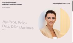 Priv.Doz. DDr. Barbara Kiesewetter-Wiederkehr Webseite
