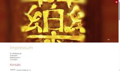 Dr. Wolfgang Jan Webseite