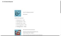 Dr. Christina Niessner Webseite