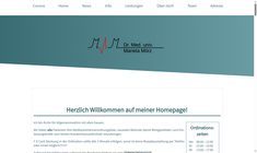 Dr. Marieta Mörz Webseite