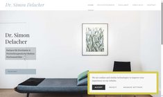 Dr. Simon Delacher Webseite