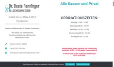 Dr. Sybille Fenninger Webseite