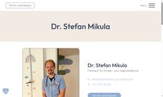 Dr. Stefan Mikula Webseite