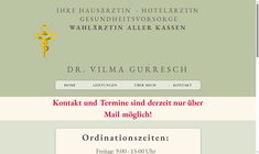 Dr. Vilma Gurresch MAS Webseite