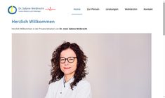 Dr. Sabine Weibrecht Webseite