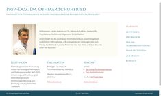 Priv.Doz. Dr. Othmar Schuhfried Webseite