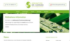 Dr. Elisabeth Sigmund Webseite