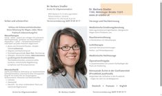 Dr. Barbara Stadler Webseite
