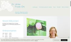 Dr. Ulrike Frank-Öhl Webseite