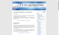 Dr. Jutta Czedik-Eysenberg Webseite