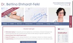 Dr. Bettina Ehrhardt-Felkl Webseite