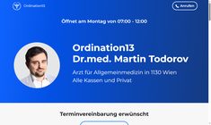 Dr. Martin Todorov Webseite