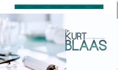 Dr. Kurt Blaas Webseite