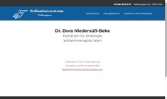Dr. Dóra Niedersüß-Beke Webseite
