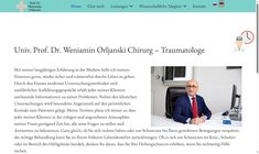 Dr. Weniamin Orljanski Webseite