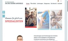 Dr. Georg Alexander Anderle Webseite