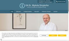 Dr. Mykola Dmyterko Webseite