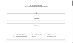 Dr. Georg Grabmeier Webseite