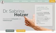 Dr. Sabrina Holzer BA Webseite