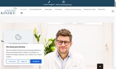 Rudolf Maximilian Gregory Kinsky MB ChB Webseite