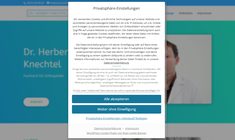 Dr. Herbert Knechtel Webseite
