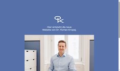 Dr. Florian Kropej Webseite