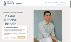 Dr. Paul Kutscha-Lissberg Webseite
