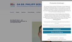 Dr. Philipp Gottfried Seely Webseite