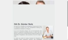 Dr. Günter Stolz Webseite