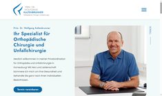 Prim. Dr. Wolfgang Alexander Kaltenbrunner Webseite