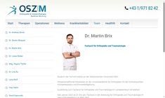 Dr. Martin Brix Webseite