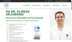 Dr. Alireza Arjomandi Webseite