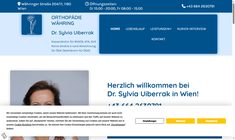 Dr. Sylvia Uiberrak Webseite