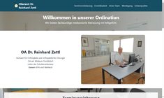 Dr. Reinhard Zettl Webseite