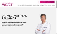 Dr. Matthias Pallamar Webseite