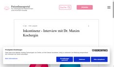 Dr. med.  Maxim Kochergin Webseite