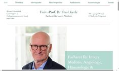 Ao.Univ.Prof. Dr. Paul Alexander Kyrle Webseite