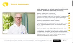 Prim. Dr. Roland Peceny Webseite
