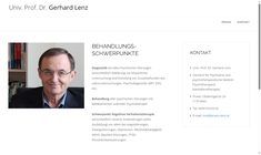 Univ.Prof. Dr. Gerhard Lenz Webseite