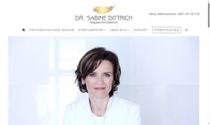 Dr. Sabine Dittrich Webseite