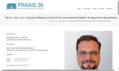 Dr. Andreas Mittelbach Webseite