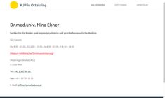 Dr. Nina Alexandra Ebner Webseite