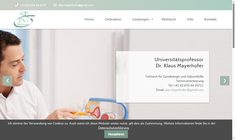 Univ.Doz. Dr. Klaus Michael Mayerhofer Webseite